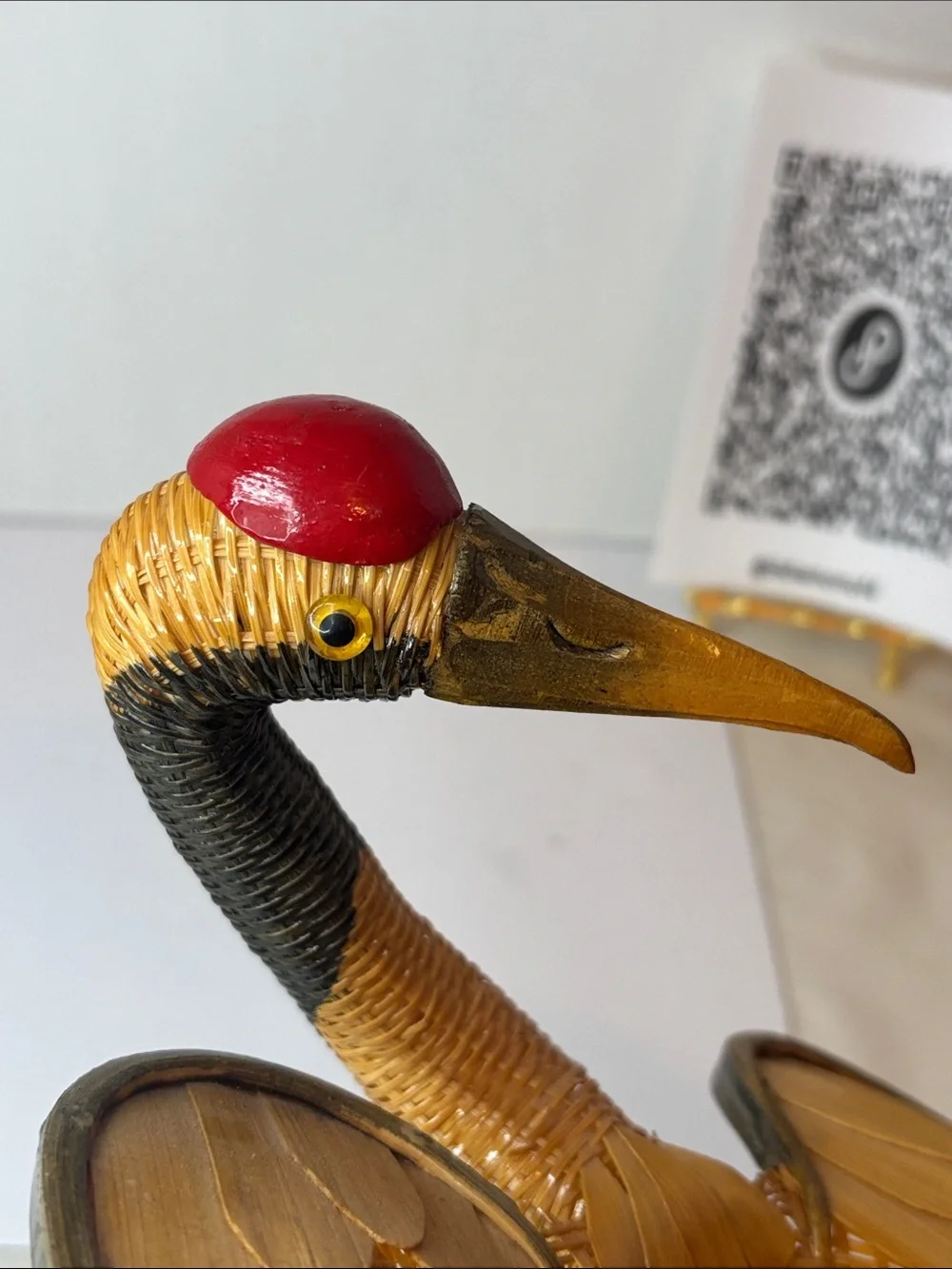 N/A handwoven crane